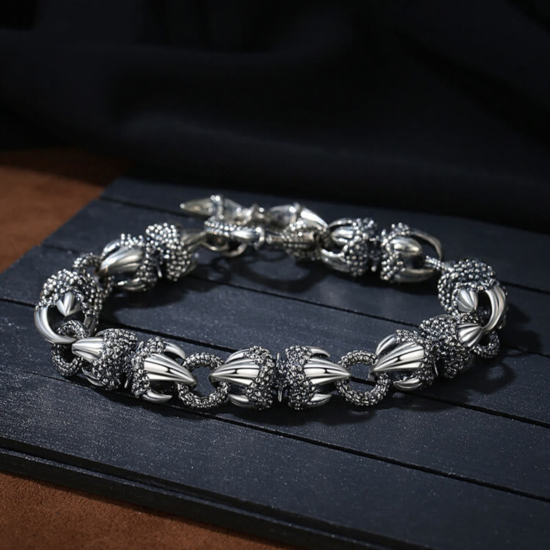 KarmaRipple's Dragon Claw Engraved Strength Protection Bracelet p10