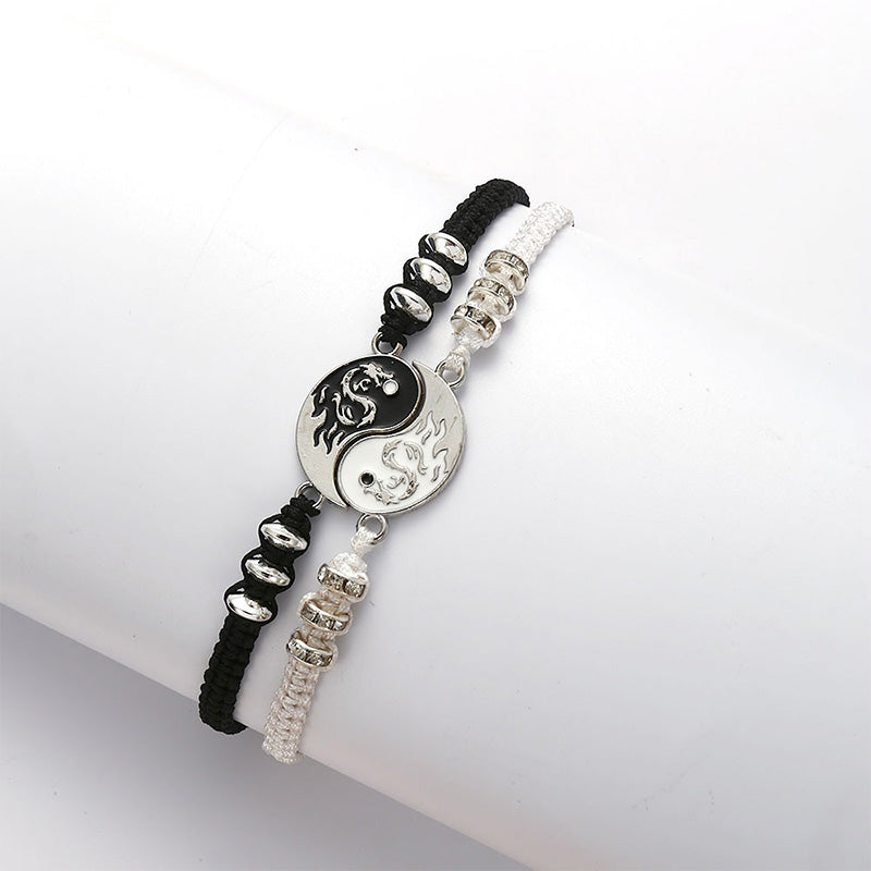 KarmaRipple's 2pcs Yin Yang Dragon Pair Bracelet p4