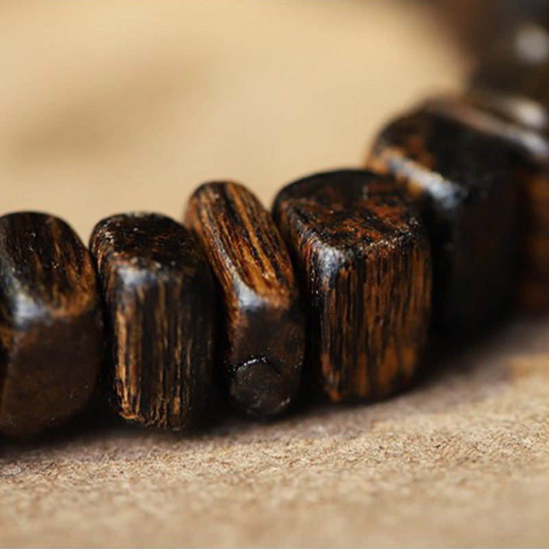 KarmaRipple's Agarwood Red Agate Balance Bracelet p9