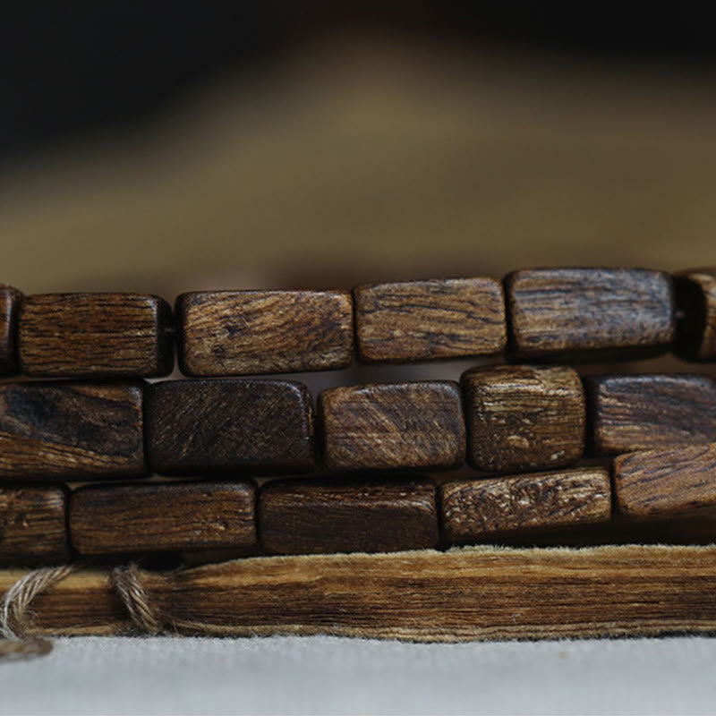 KarmaRipple's Tarakan Rare Agarwood 925 Sterling Silver Chinese Zodiac 999 Pure Gold Beadwork Ward Off Evil Spirits Bracelet p6