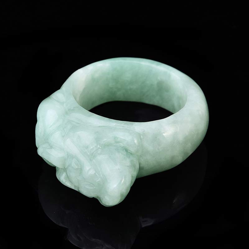 KarmaRipple's Fengshui Wealth Jade PiXiu Fortune Ring p6