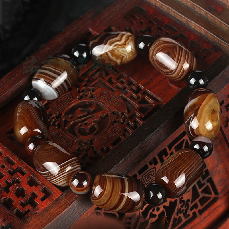 KarmaRipple's Authentic Sardonyx Courage Happiness Bracelet p5