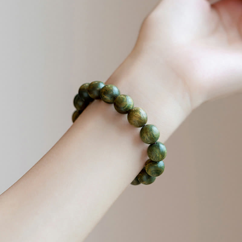KarmaRipple's Tibetan Green Sandalwood Soothing Cure Bracelet p16