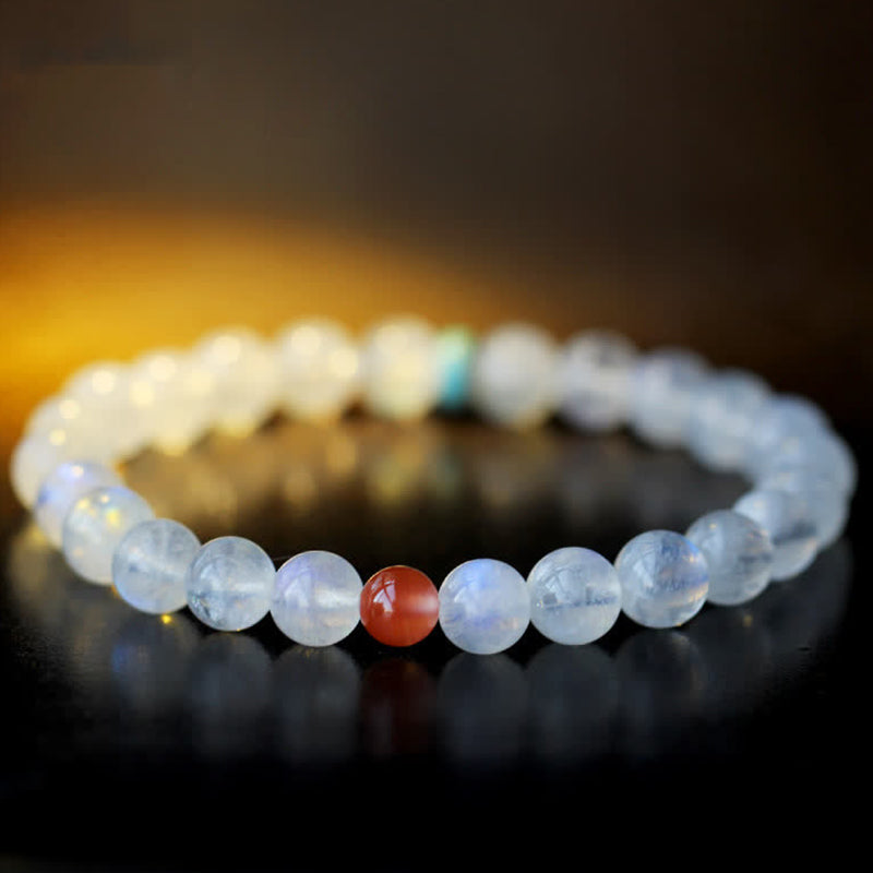 KarmaRipple's Moonstone Calm Balancing Positive Bracelet p14