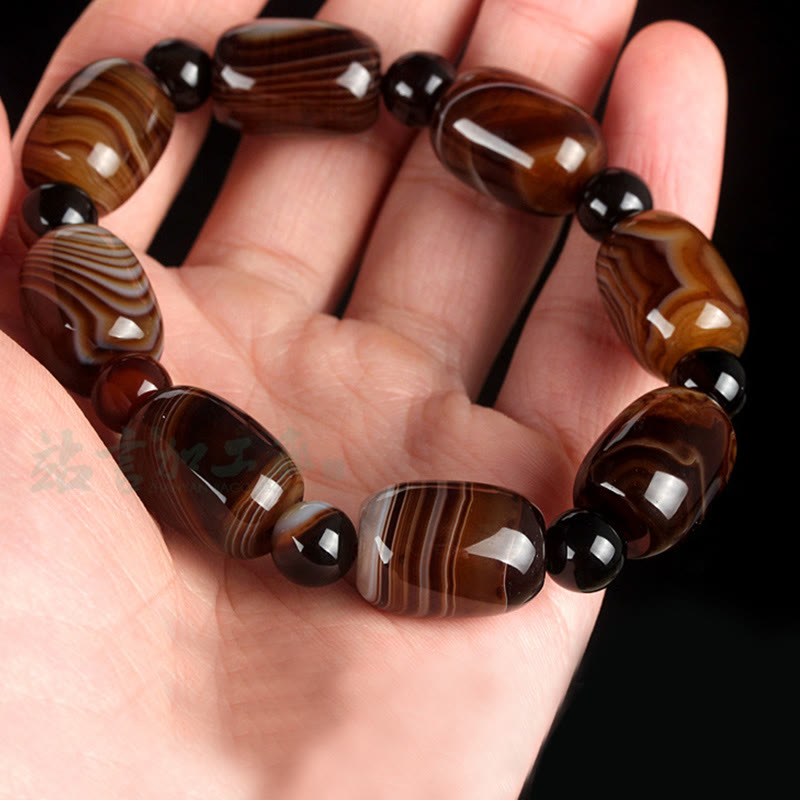 KarmaRipple's Authentic Sardonyx Courage Happiness Bracelet p7