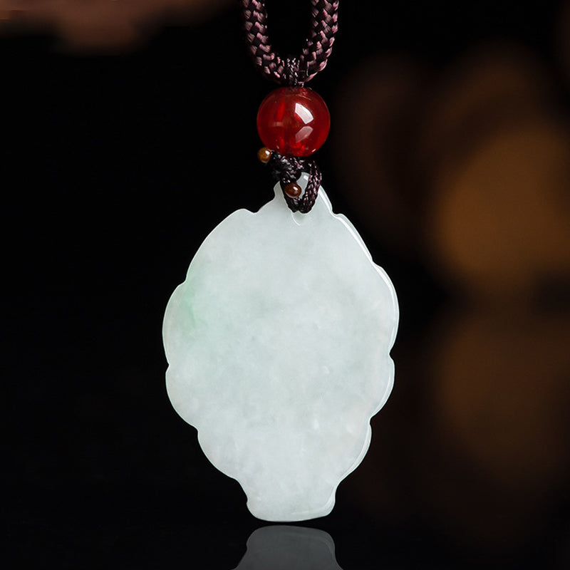 KarmaRipple's Authentic Jade Nine Tailed Fox Fortune Prosperity Pendant Necklace p6