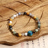 Sea Sediment Jasper Green Round Beads