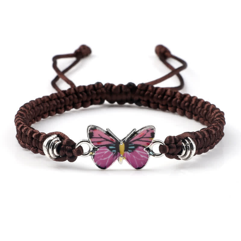 KarmaRipple's Butterfly Freedom Love String Talisman Bracelet p27
