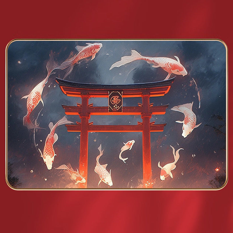 KarmaRipple's 925 Sterling Silver Year Of The Dragon Koi Fish Fu Character Fortune Pendant Necklace Bracelet p8