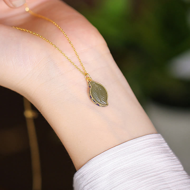 KarmaRipple's 925 Sterling Silver Authentic Hetian Jade Cyan Jade Fortune Laughing Buddha Butterfly Pendant Necklace p22