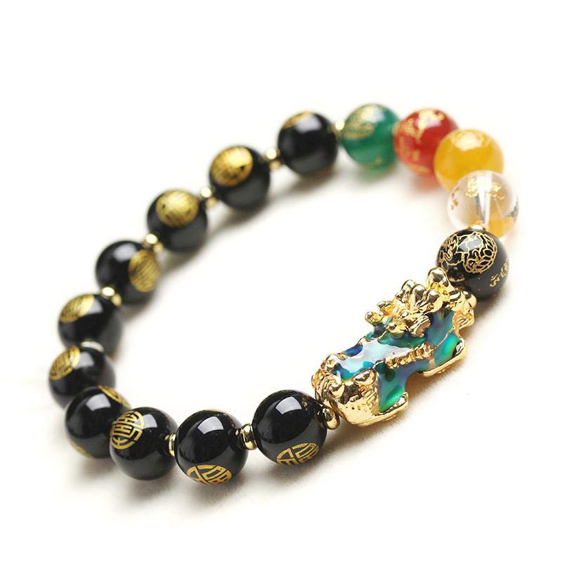 KarmaRipple's Color-Changing Pixiu Obsidian Fortune Bracelet p3