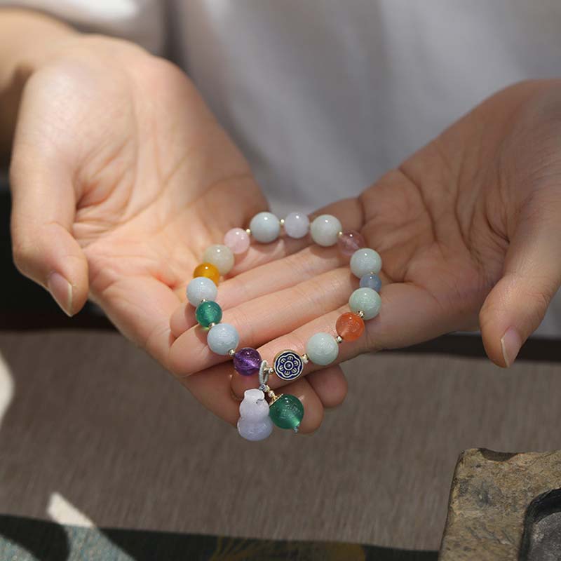 KarmaRipple's Fortunate Bracelet Gourd Jade Bracelet p5