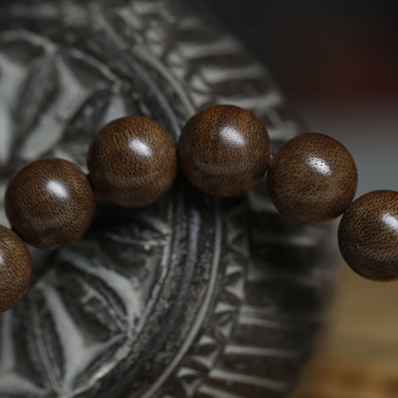 KarmaRipple's Chinese Zodiac Natal Buddha Kalimantan Agarwood Red Agate Amber 925 Sterling Silver Bracelet p3