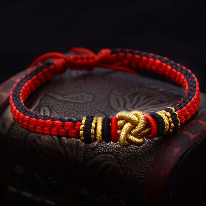 KarmaRipple's Colorful Rope True Love Weave Fortune Handmade Bracelet p1