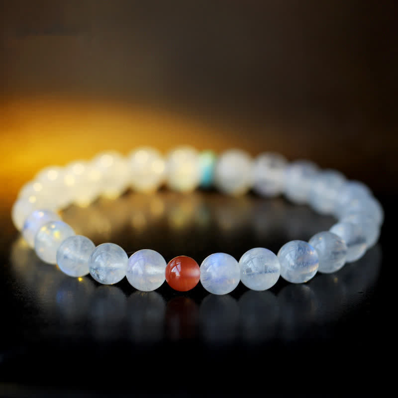 KarmaRipple's Moonstone Calm Balancing Positive Bracelet p7