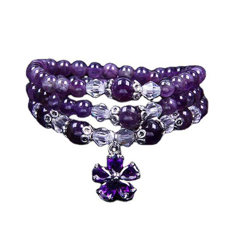 KarmaRipple's Tibetan Amethyst Blessing Bracelet p6