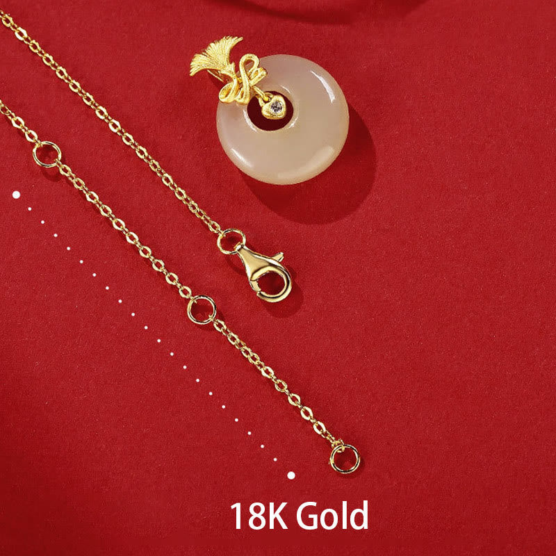 KarmaRipple's 925 Sterling Silver Authentic Hetian Jade Carnation Flower Prosperity Pendant Necklace p7