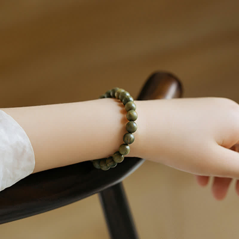 KarmaRipple's Tibetan Green Sandalwood Soothing Cure Bracelet p11