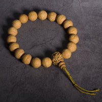 KarmaRipple's Bodhi Seed Fortune Auspiciousness Wrist Mala Tassel Pocket Mala