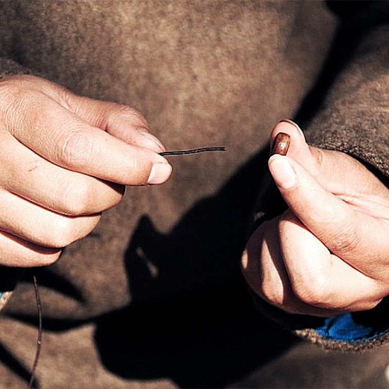 KarmaRipple's Tibetan 108 Mala Beadwork Yak Bone Dzi Bead PiXiu Nine Palaces Eight Diagrams Balance Bracelet p24