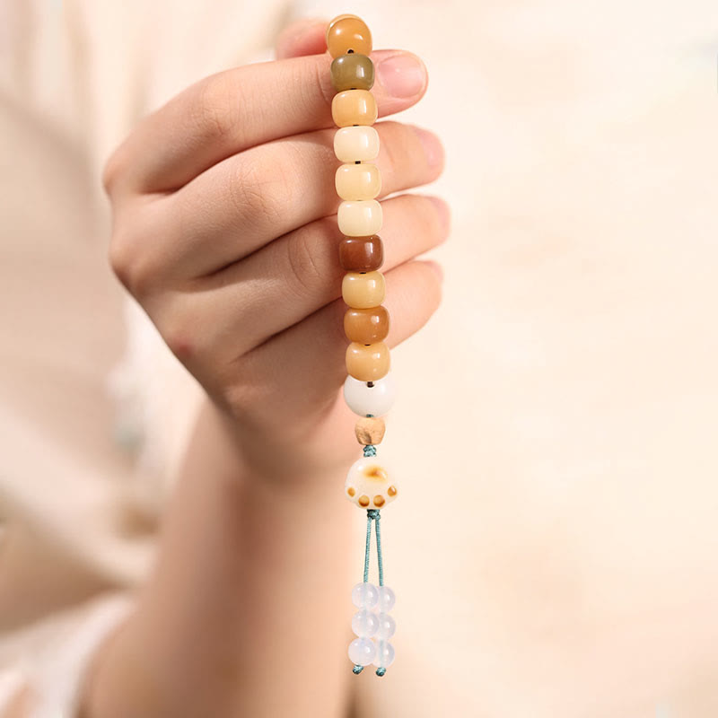 KarmaRipple's Authentic Bodhi Seed The Lord of the Corpse Forest Om Mani Padme Hum Wisdom Bracelet p20