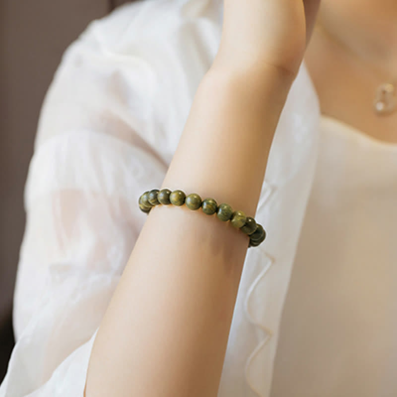 KarmaRipple's Tibetan Green Sandalwood Soothing Cure Bracelet p15