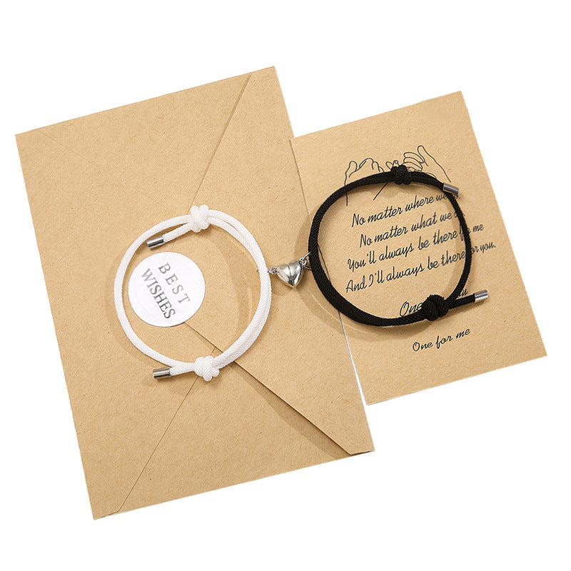 KarmaRipple's 2Pcs Love Magnetic Pair String Strength Bracelet p15