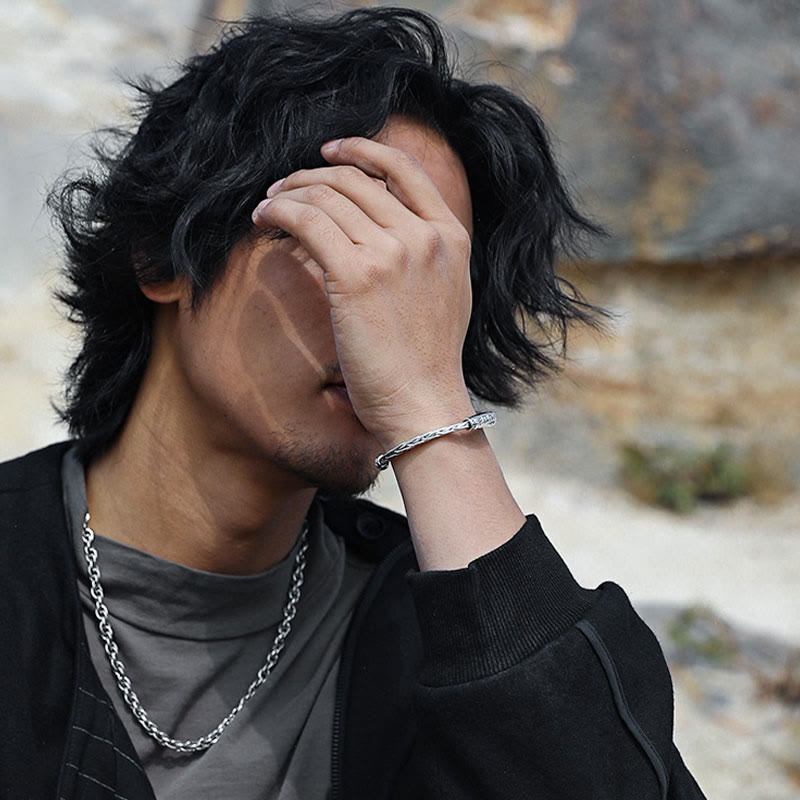 KarmaRipple's Tibet Om Mani Padme Hum Engraved Focus Cuff Bracelet Bangle p10