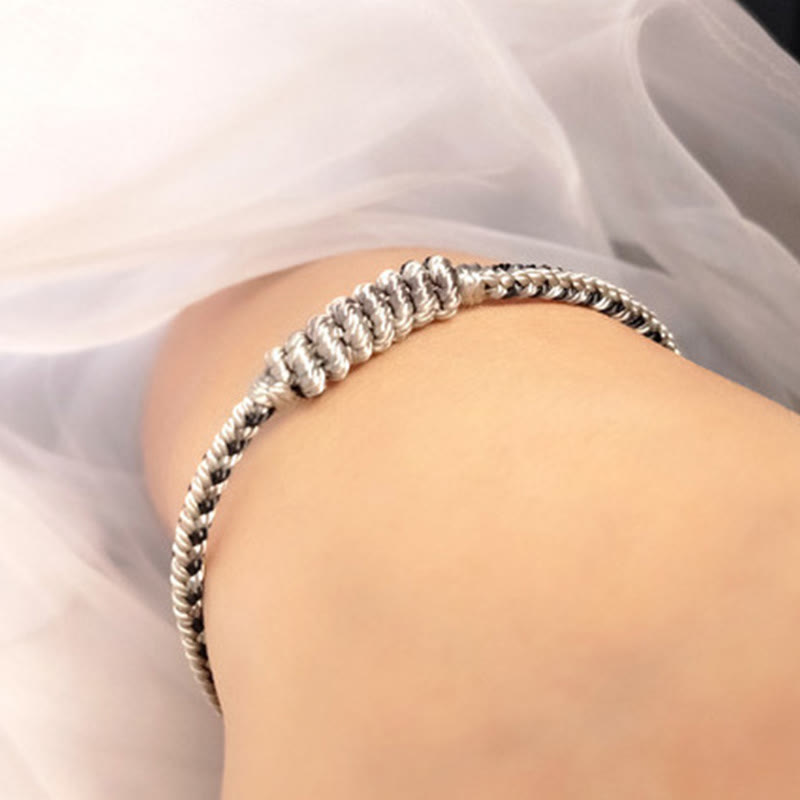 KarmaRipple's Tibetan Handmade Eight Thread Peace Weave Prayer Wheel Woven Protection Bracelet p10