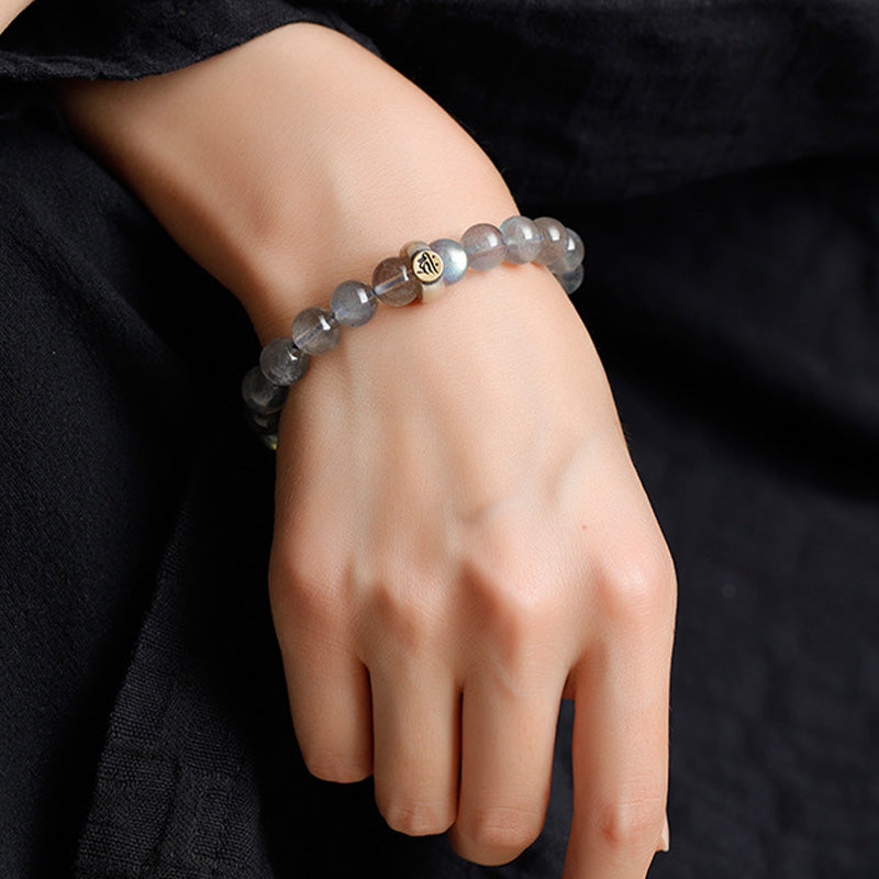 KarmaRipple's 12 Chinese Zodiac Moonstone Calm Love Bracelet p5