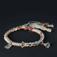 KarmaRipple's 925 Sterling Silver Handmade Protection Multiple Strands Bracelet