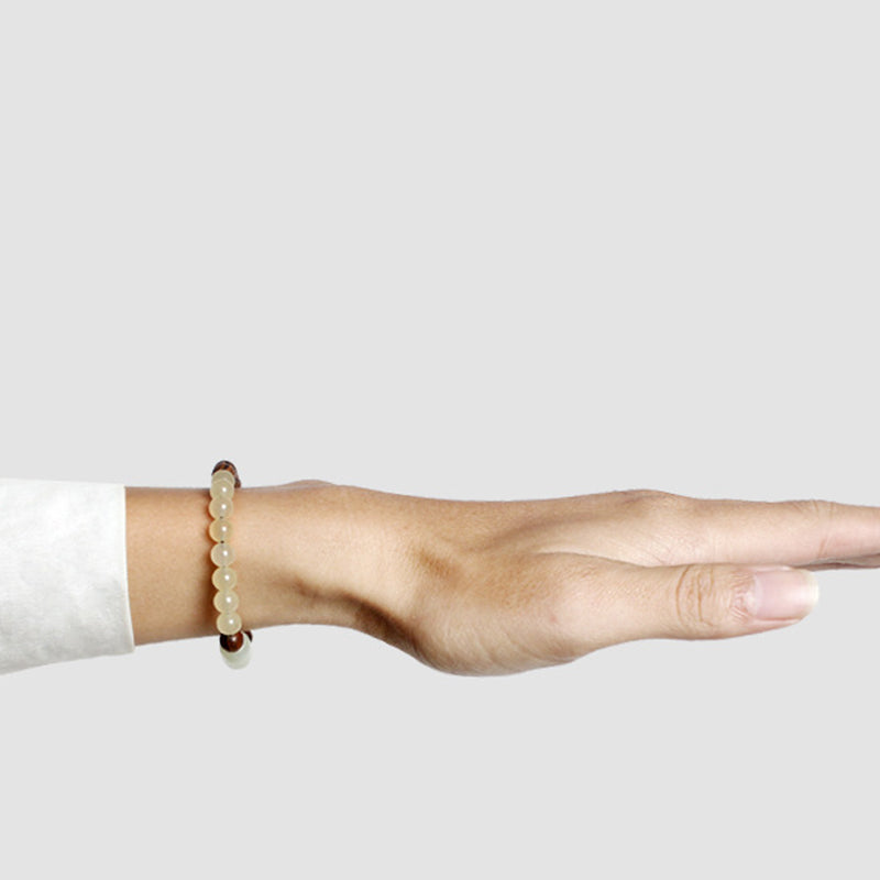 KarmaRipple's Jade Sandalwood Fortune Abundance Bracelet p6