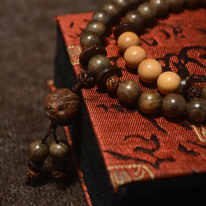 KarmaRipple's Tibetan Sandalwood Protection Talisman Mala Bracelet p9