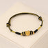 Love Heart Black Gold Bracelet