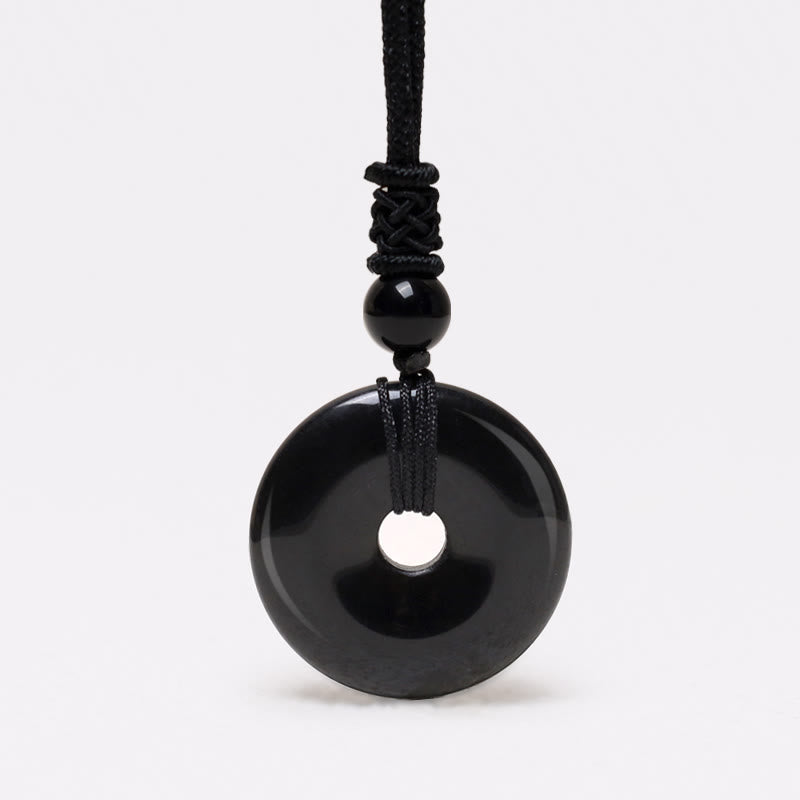 KarmaRipple's Fortunate Coin Necklace Balancing Gemstone Gemstone Pendant p41