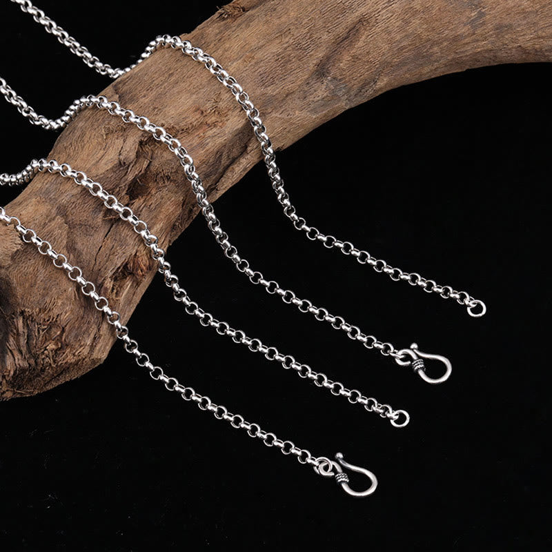 KarmaRipple's 925 Sterling Silver Zakiram Goddess of Wealth Dorje Vajra Spiritual Pendant Necklace p15