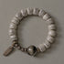 Yak Bone&Gold Sheen Obsidian / Inner Circumference 18cm fit for Wrist Circumference 17-17.5cm