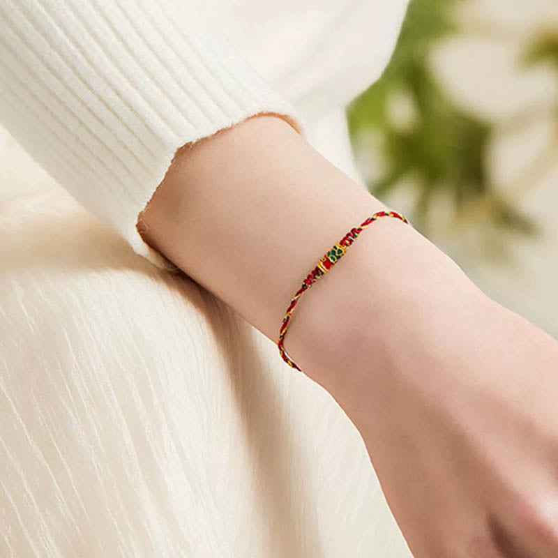 KarmaRipple's Handcrafted Koi Fish Wealth Prosperity Woven Rope Bracelet p11