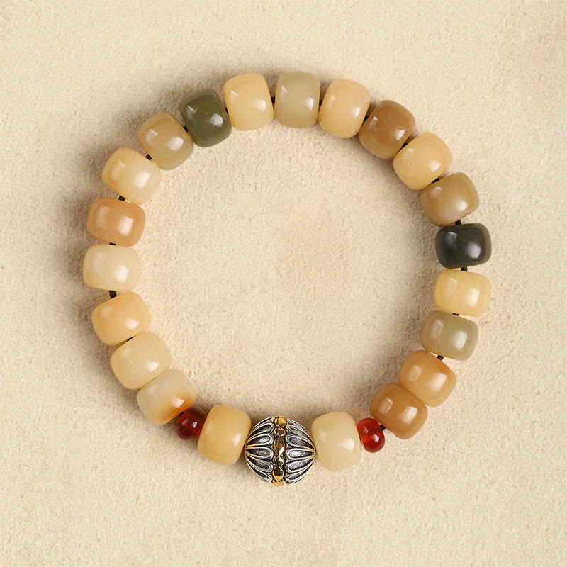 KarmaRipple's Authentic Bodhi Seed The Lord of the Corpse Forest Om Mani Padme Hum Wisdom Bracelet p31