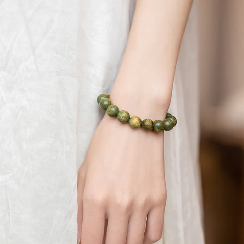 KarmaRipple's Tibetan Green Sandalwood Soothing Cure Bracelet p14