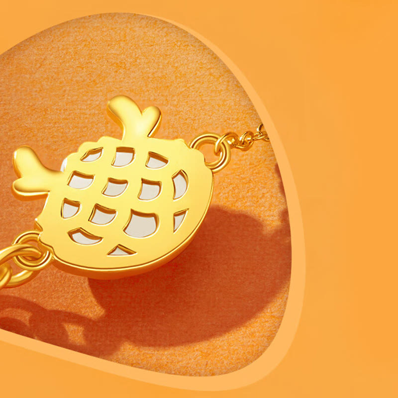 KarmaRipple's 925 Sterling Silver Year Of The Dragon Hetian Ivory Jade Chinese Steamed Bun Dragon Design Fortune Blessing Bracelet p12