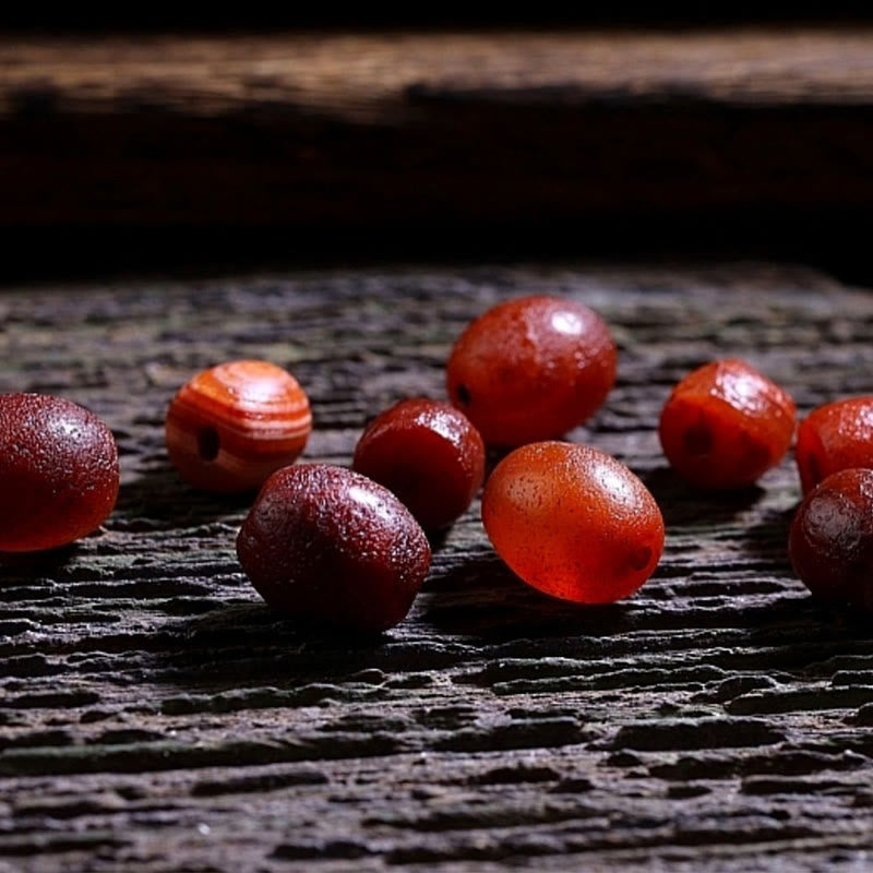 KarmaRipple's Tibetan 108 Mala Beadwork Yak Bone Dzi Bead PiXiu Nine Palaces Eight Diagrams Balance Bracelet p17