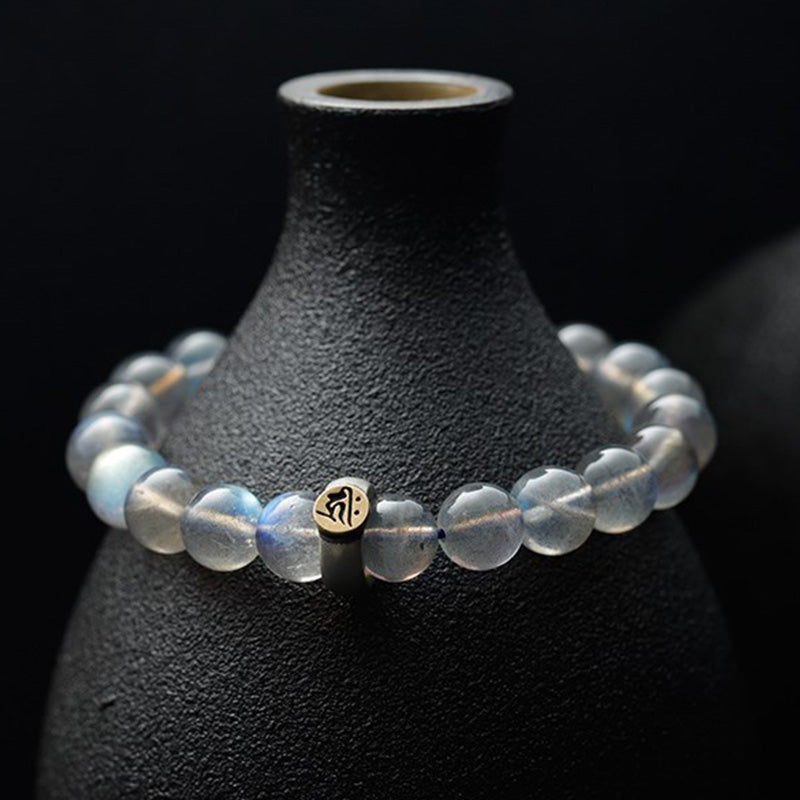 KarmaRipple's 12 Chinese Zodiac Moonstone Calm Love Bracelet p7