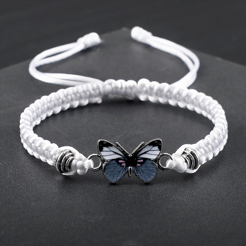 KarmaRipple's Butterfly Freedom Love String Talisman Bracelet p32