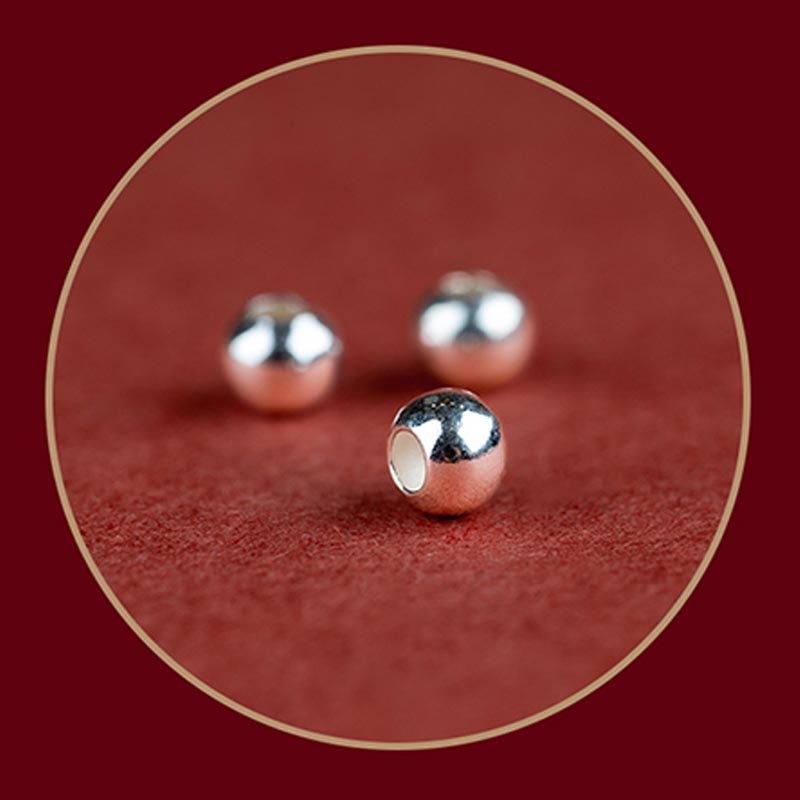 KarmaRipple's 925 Sterling Silver Endless Weave Protection Fortune Red String Bracelet Anklet p14