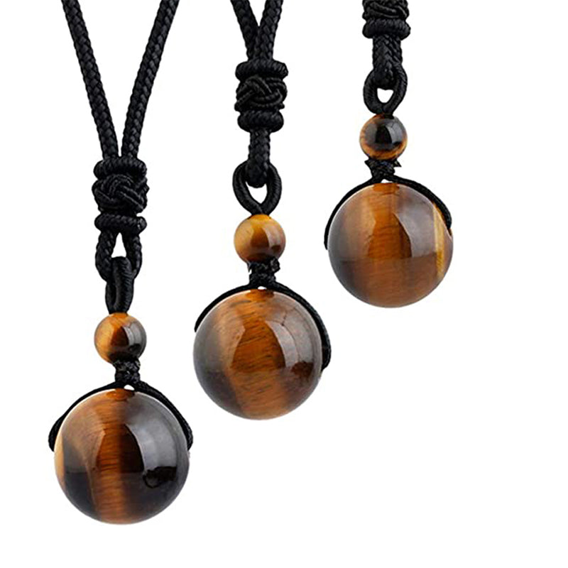 KarmaRipple's Tibetan Tiger's Eye Bracelet Pendant Set p5