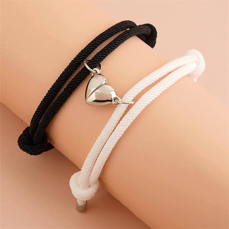 KarmaRipple's 2Pcs Love Magnetic Pair String Strength Bracelet p13