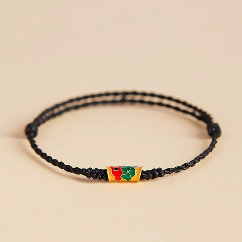 KarmaRipple's Handcrafted Koi Fish Wealth Prosperity Woven Rope Bracelet p8