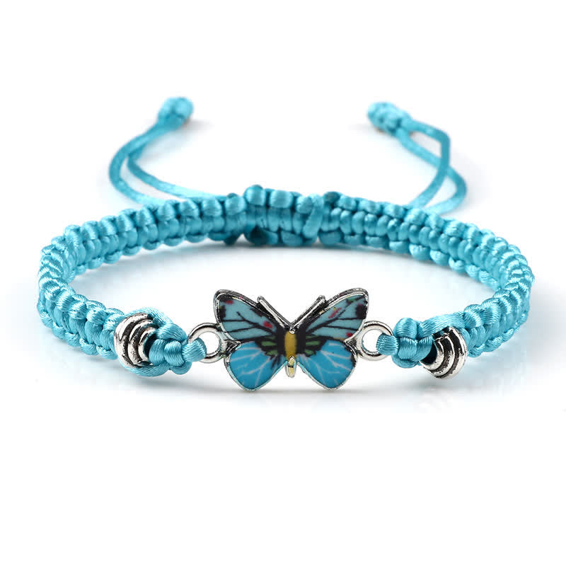 KarmaRipple's Butterfly Freedom Love String Talisman Bracelet p61