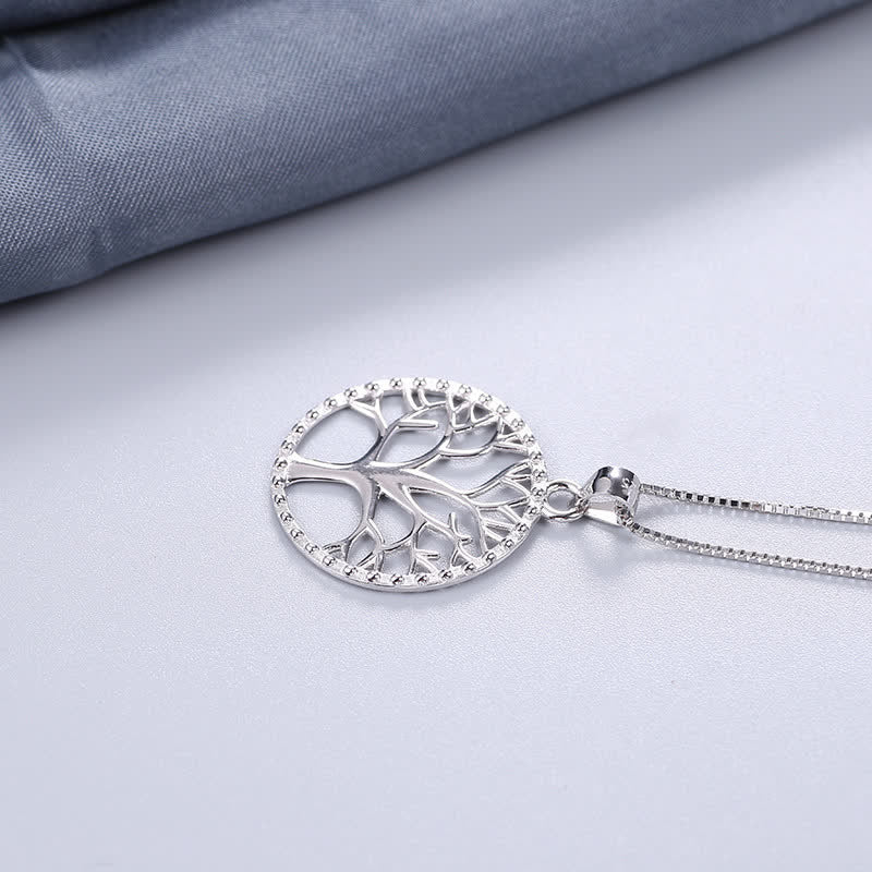 KarmaRipple's The Tree of Life 925 Sterling Silver Creation Pendant Necklace p5